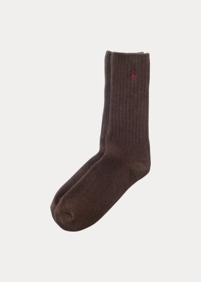 Men's Polo Ralph Lauren Cotton-Blend Crew Socks | 312456URE